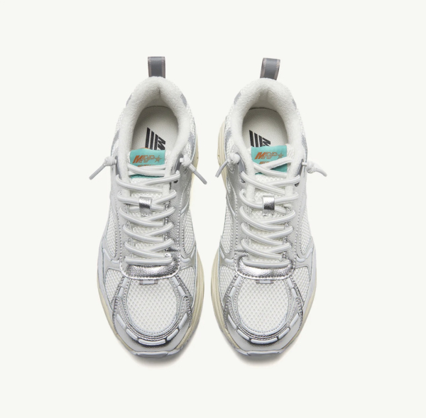 MRP Melrose Silver White Sneaker – Energie, Stil und Innovation